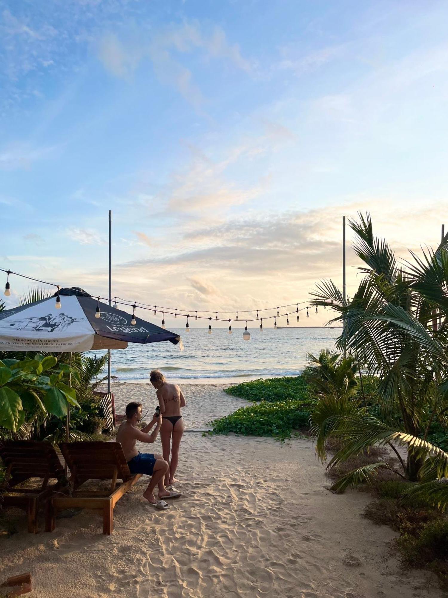Wave Sound Beach House Phu Quoc Exteriör bild